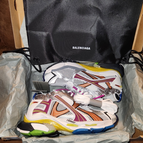 Balenciaga Multicolor Athletic Shoes - Picture 1 of 12